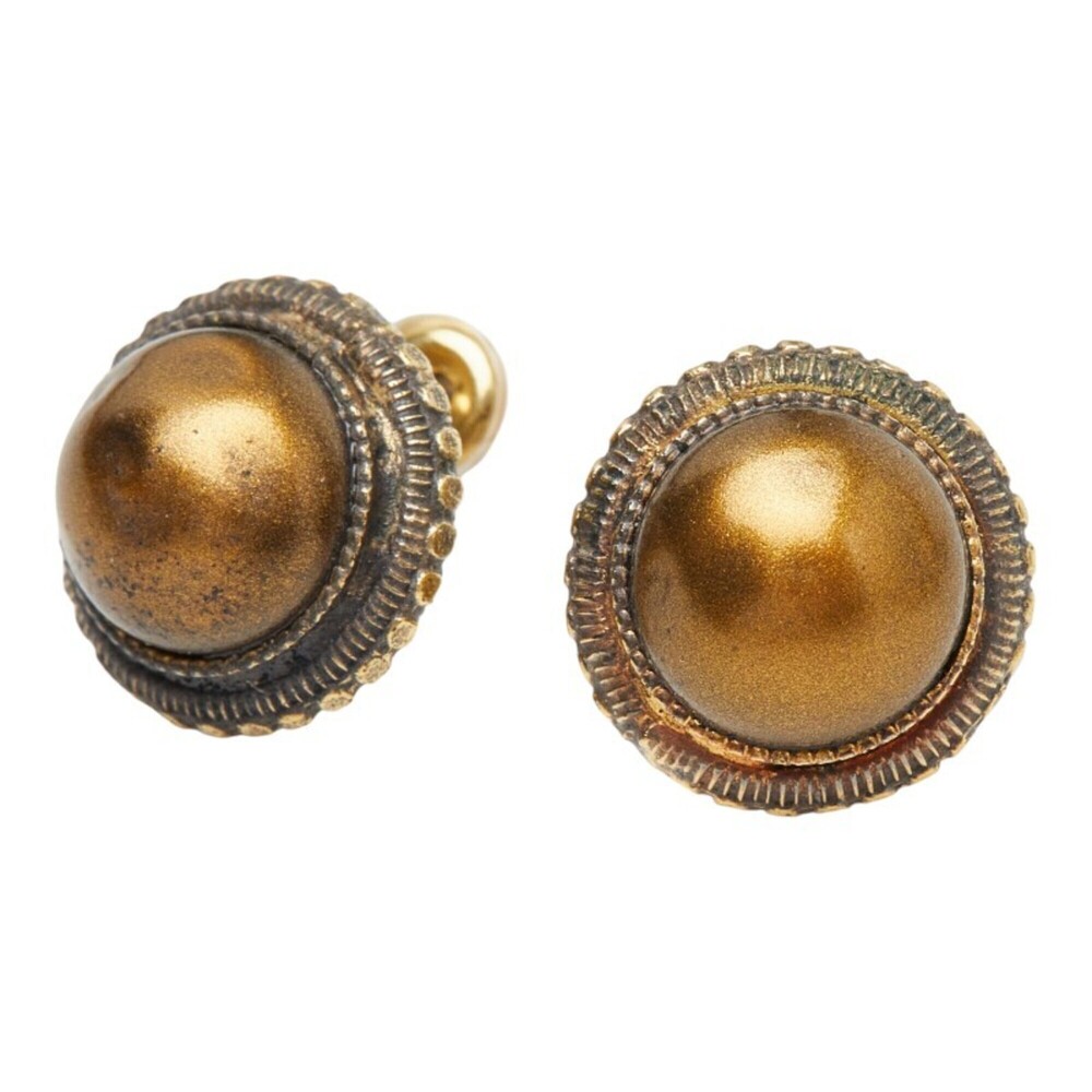 Chanel Vintage Stud Earrings 99A Women's CHANEL